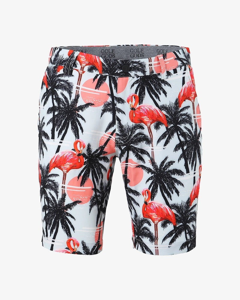 GOLF GODS - GOLF GODS Men's Miami Vice Soft Feel Golf Shorts - The Agora Bangkok